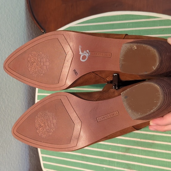 Brown Suede Ankle Bookies - Picture 7 of 8